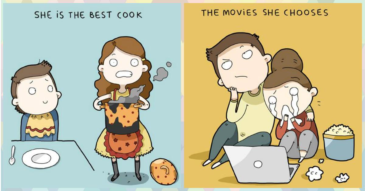 9 Times Your Boyfriend Loves You EVEN More… Illustrated!