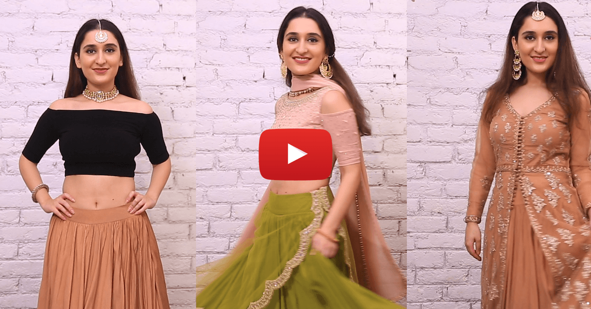 Tips And Tricks To Look Slimmer In A Lehenga!