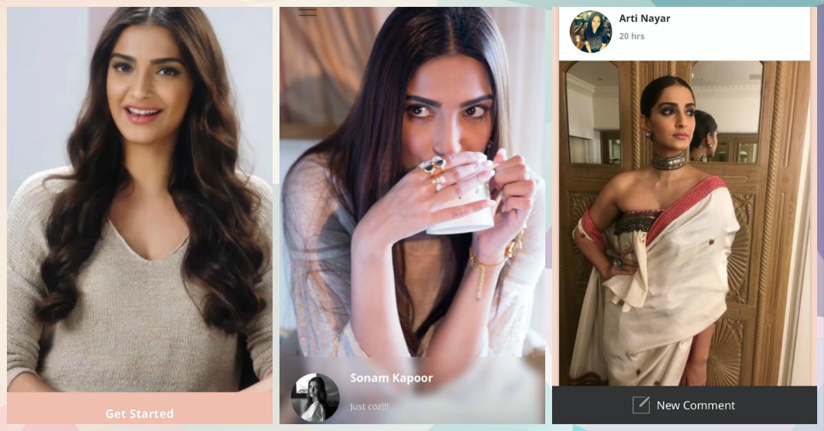 We Tried Sonam&#8217;s New App&#8230; Here&#8217;s Why You Need To Get It!
