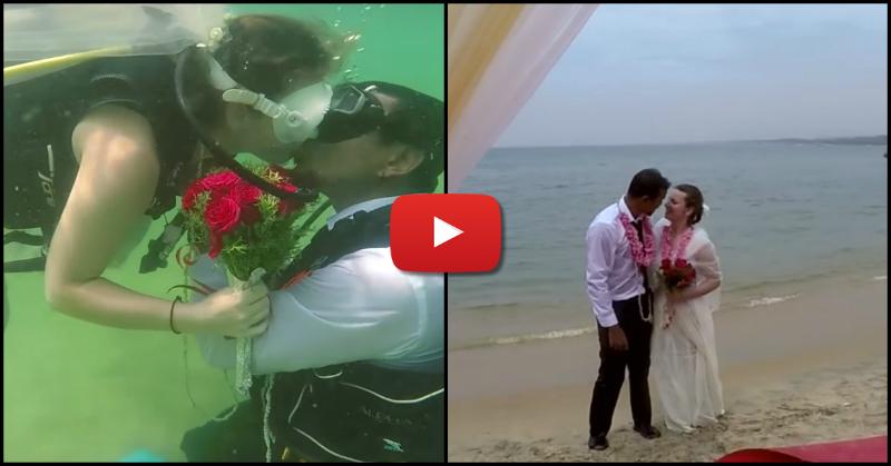 India’s First *Underwater* Shaadi… This Is Just MAGICAL!