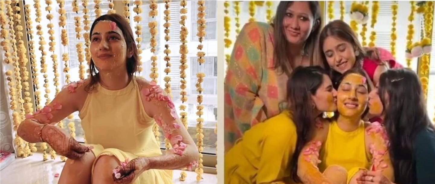 Flower Shower: Pics From Disha Parmar’s Haldi Ceremony Are Out &amp; We Can’t Stop Staring