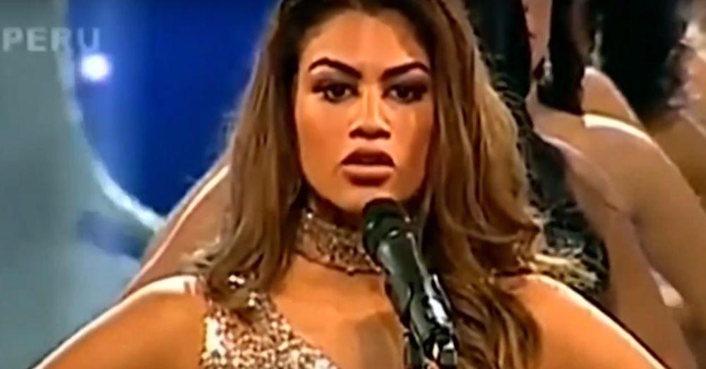 Miss Peru Contestants Sharing Vital Stats Of Violence Against Women Is Bold &amp; Beautiful