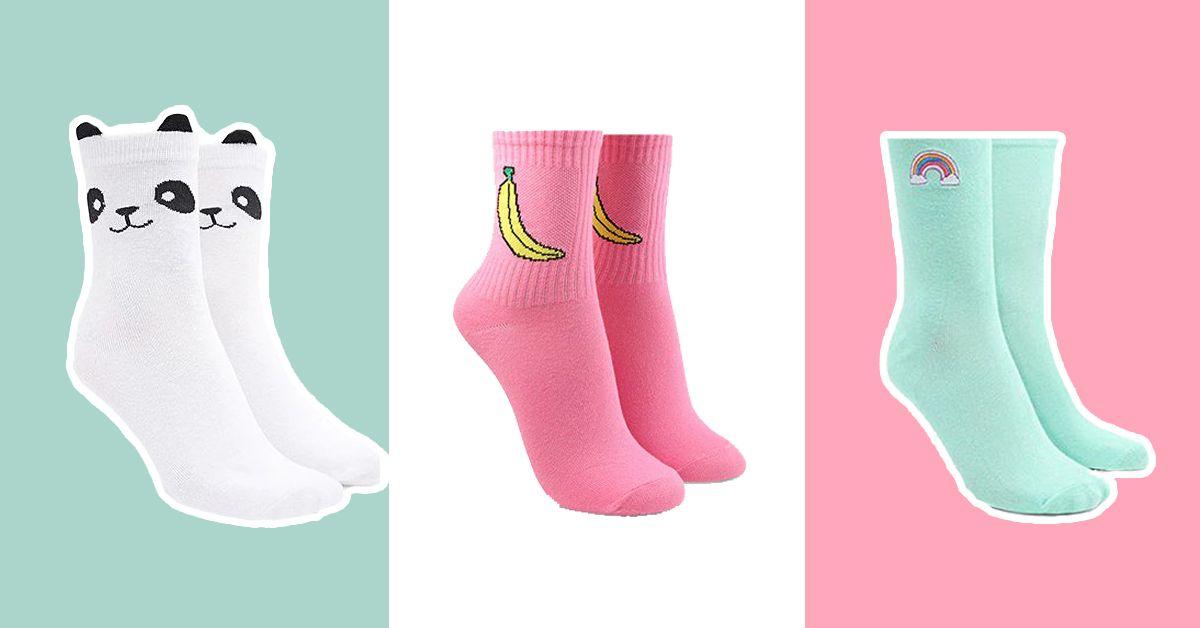 We Bet These Oh-So-Cute Socks Will Brighten Up Your Monday !