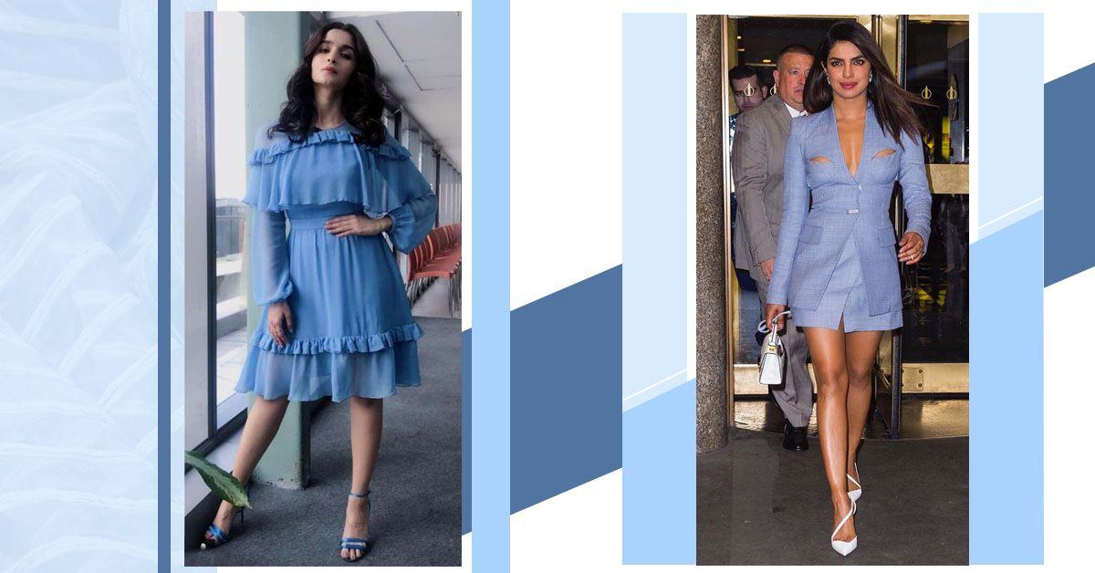 Powder Blue Is The New Power Blue And These Celebs Are Proof!