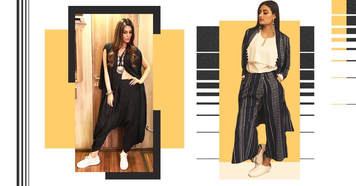 Is It Okay To Wear Sneakers With Indian Wear? These Celebs Have The Answer!