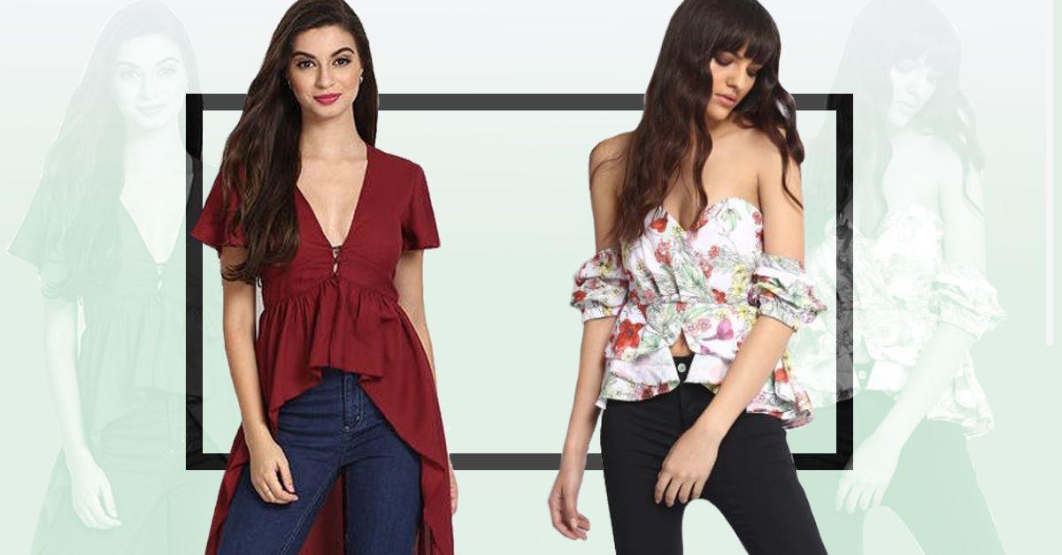 9 Stunning Tops To Show Off Just A *Hint* Of Cleavage!