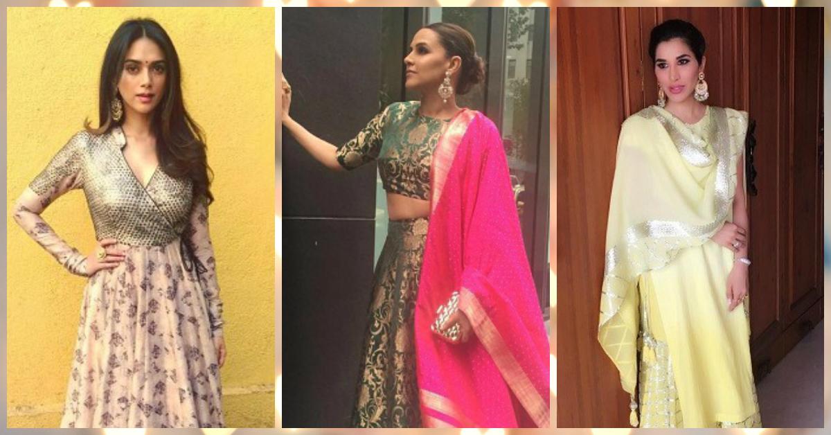 6 Stunning Celeb Outfits To Inspire Your Sangeet Style!