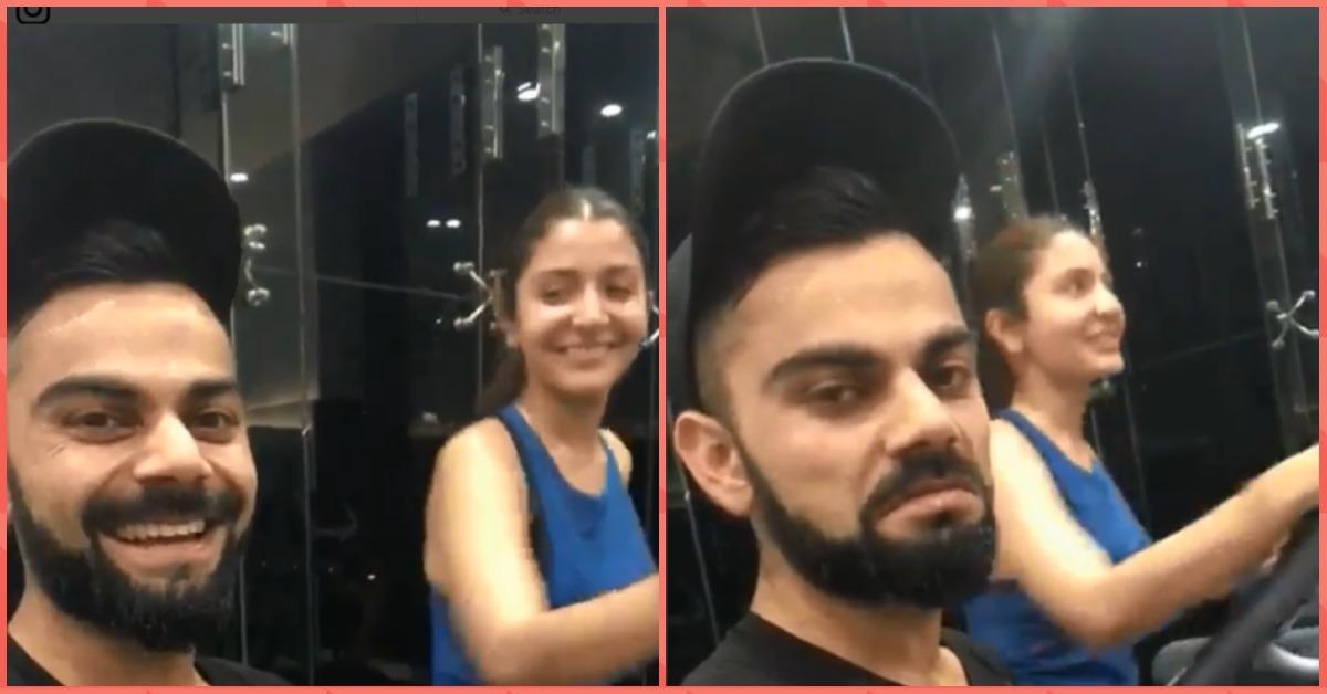 Virat &amp; Anushka Working Out Together Makes Us Want To Hit The Gym With Our Hubby!