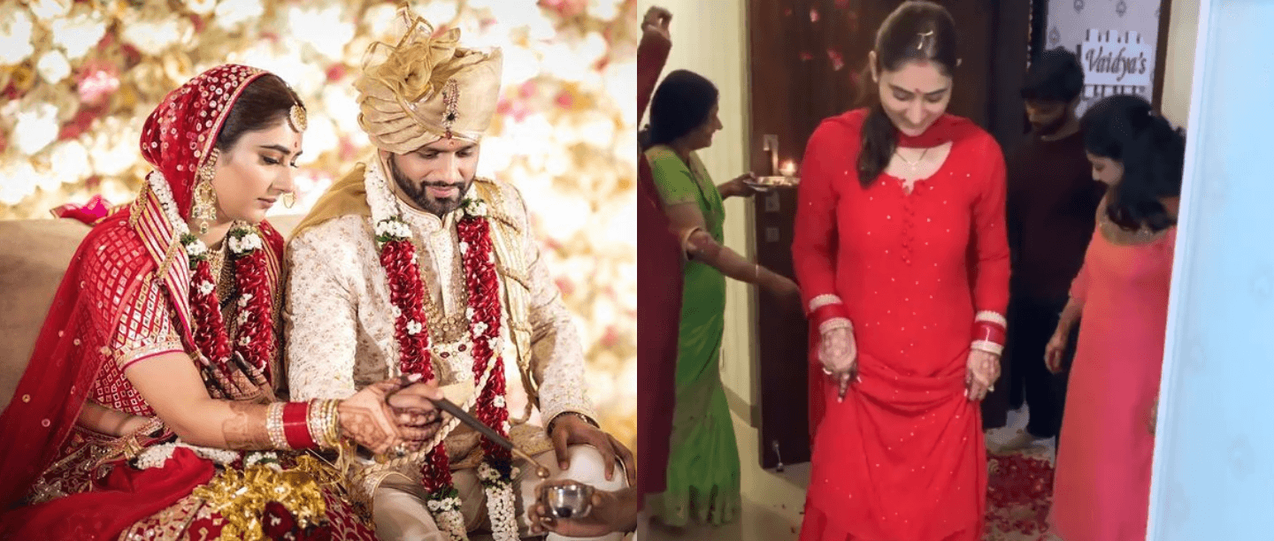 Ghar Aaja Mahiya: Newlyweds Rahul &amp; Disha’s Griha Parvesh Video Is Too Cute To Miss