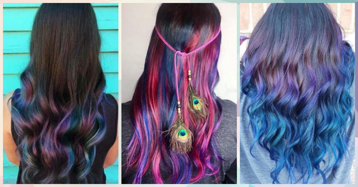 This Hair Colour Trend For Dark Hair Is Just. So. GORGEOUS.