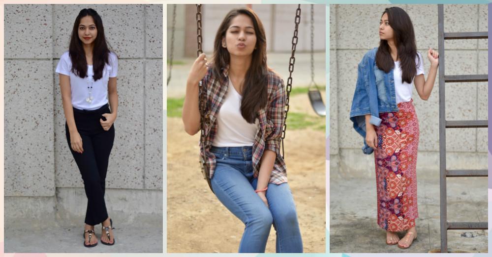 #FashionDiaries: How I Styled The Same T-Shirt In SEVEN Ways!