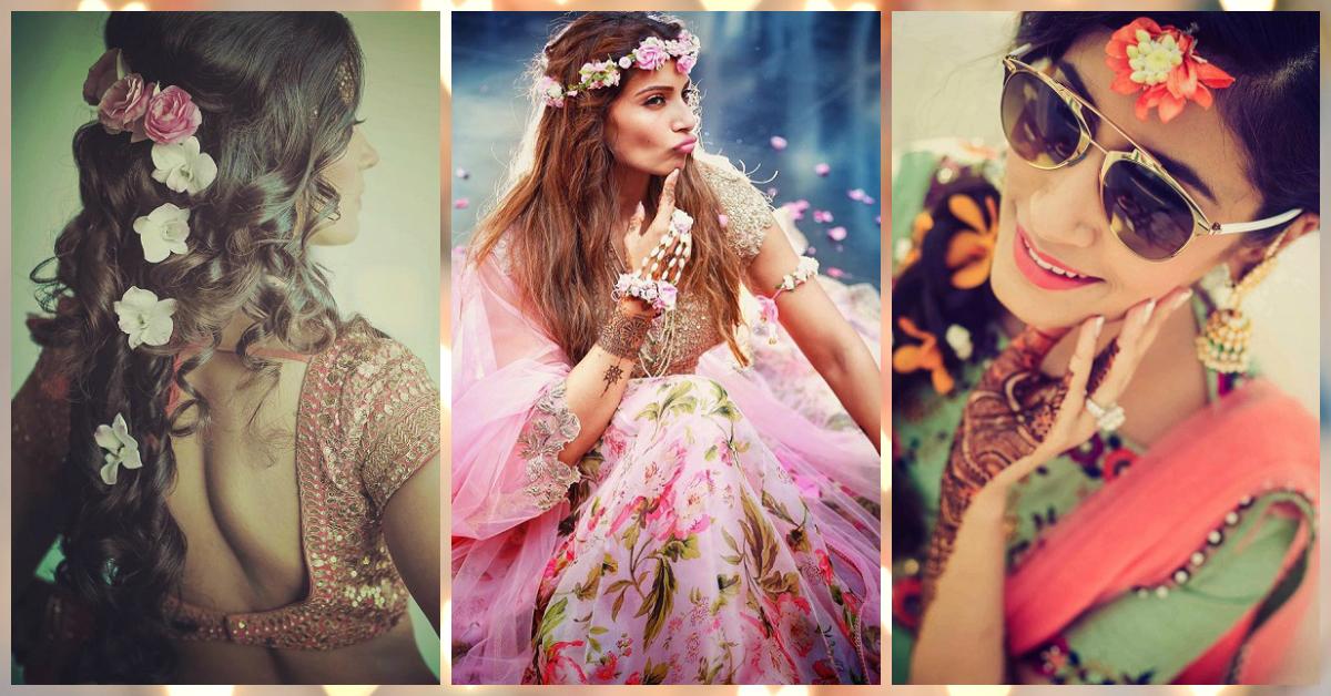 Pretty Ways To Wear Flowers On Your Shaadi (Not As A Gajra!)