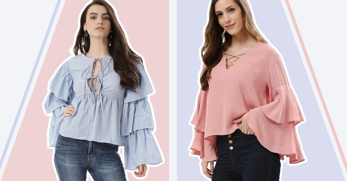 8 FAB Tops With Statement Sleeves You Can Wear This Season!