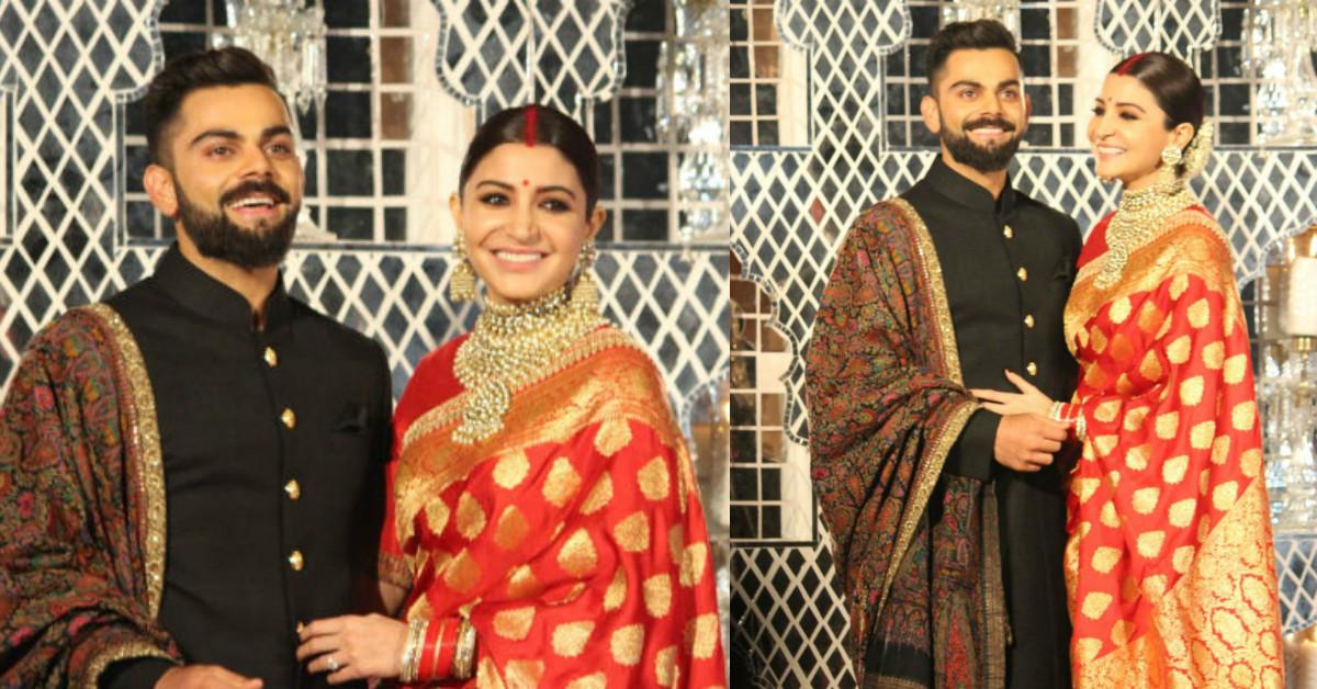 Virat &amp; Anushka&#8217;s First Look From Their Delhi Reception Is Out &amp; They Look Royal AF!