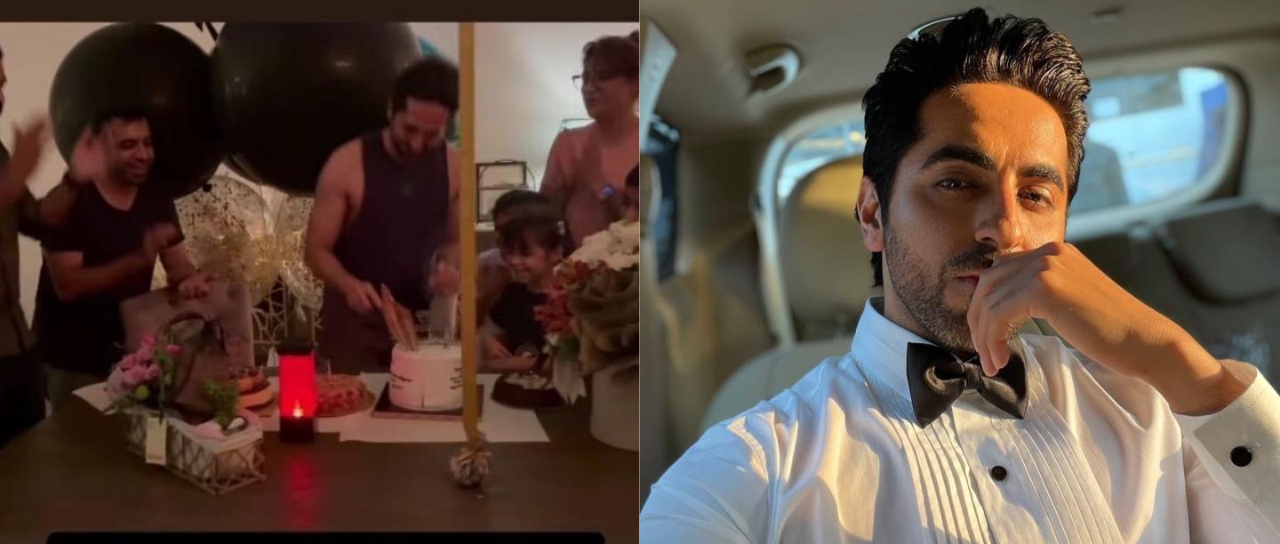 Ayushmann Khurrana Had Way Too Much Fun At His 37th Birthday Bash &amp; These Pics Are Proof