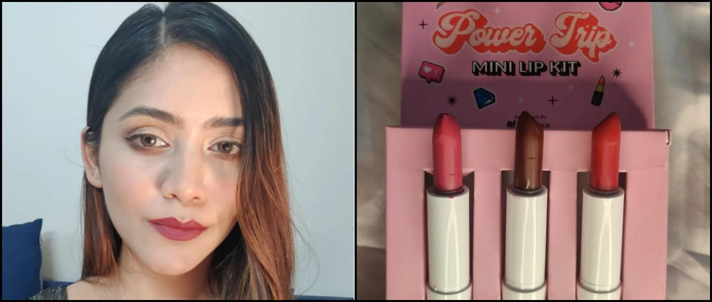 #POPxoReviews: Trust Me, This Poppy Lip Kit Will Match All Your Desi Ensembles