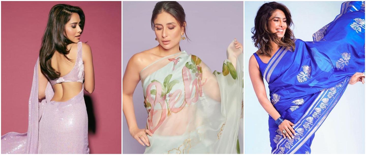 Saree Poses to Try at Home