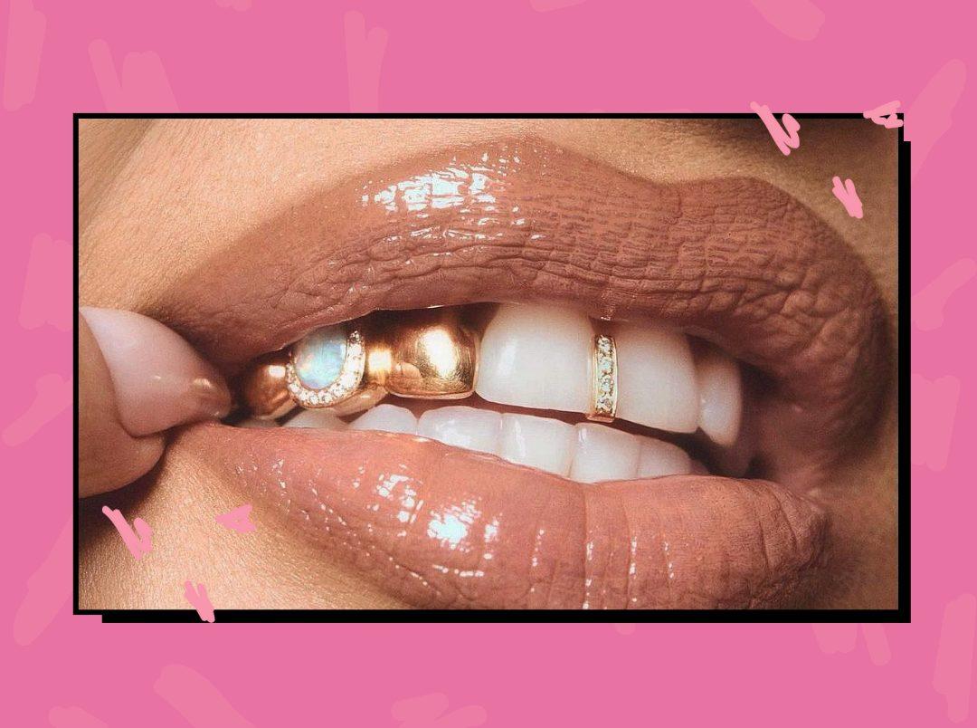 Jewel-Encrusted Teeth? Kim Kardashian Says Yes!