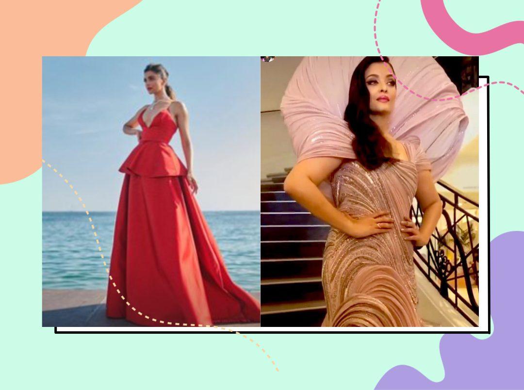 Queens! Deepika Padukone &amp; Aishwarya Rai Bachchan Give Fashion Girls A Run For Their Money On Cannes Day 3