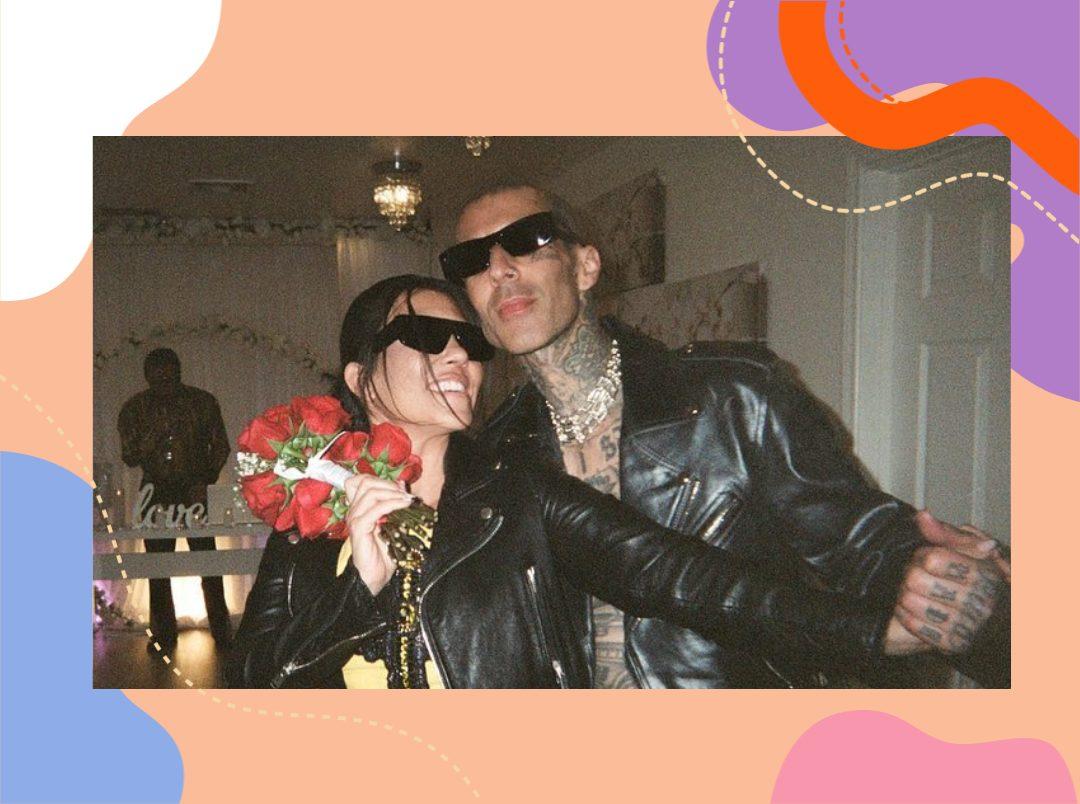 Just Married! Kourtney Kardashian-Travis Barker Are Officially Mr &amp; Mrs &amp; We Have All The Pics