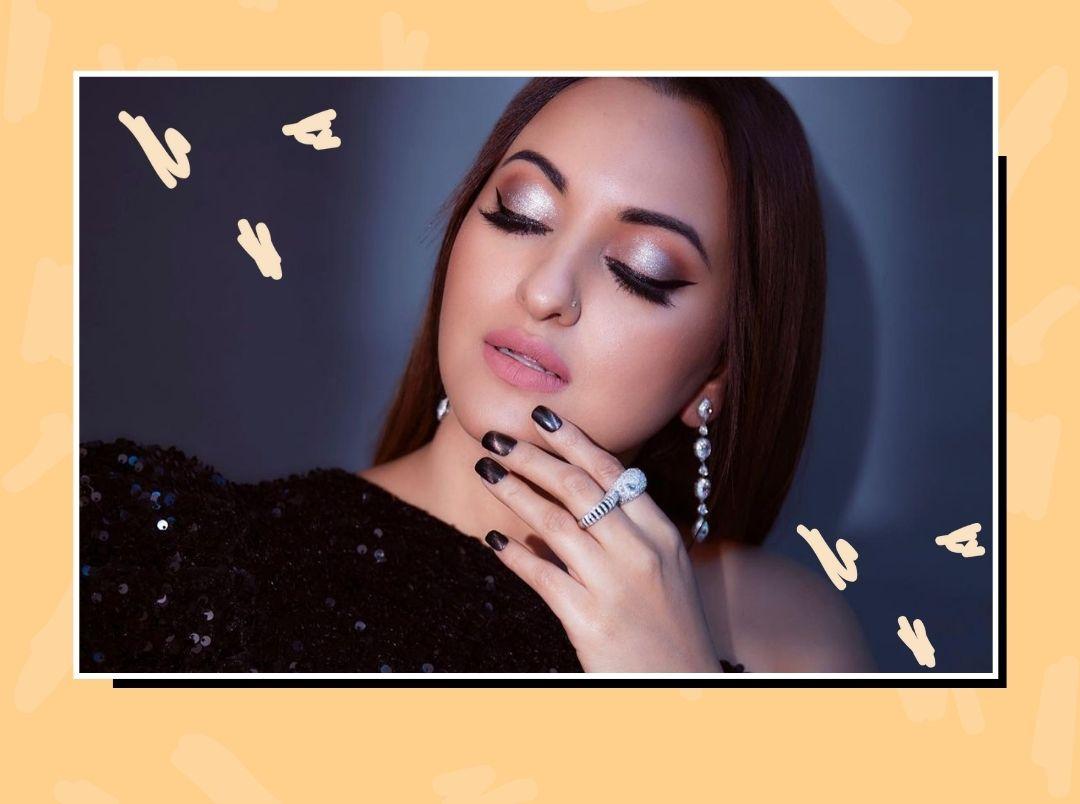 Disco Daze: Bookmark Sonakshi Sinha’s Glitzy Silver Makeup Look For Your Next Night Out