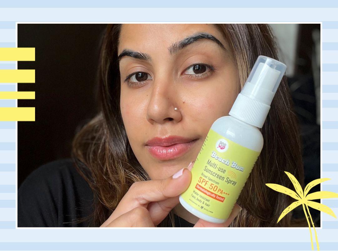 #POPxoReviews: This Spray-On SPF 50 Sunscreen Is My Go-To Travel BFF 