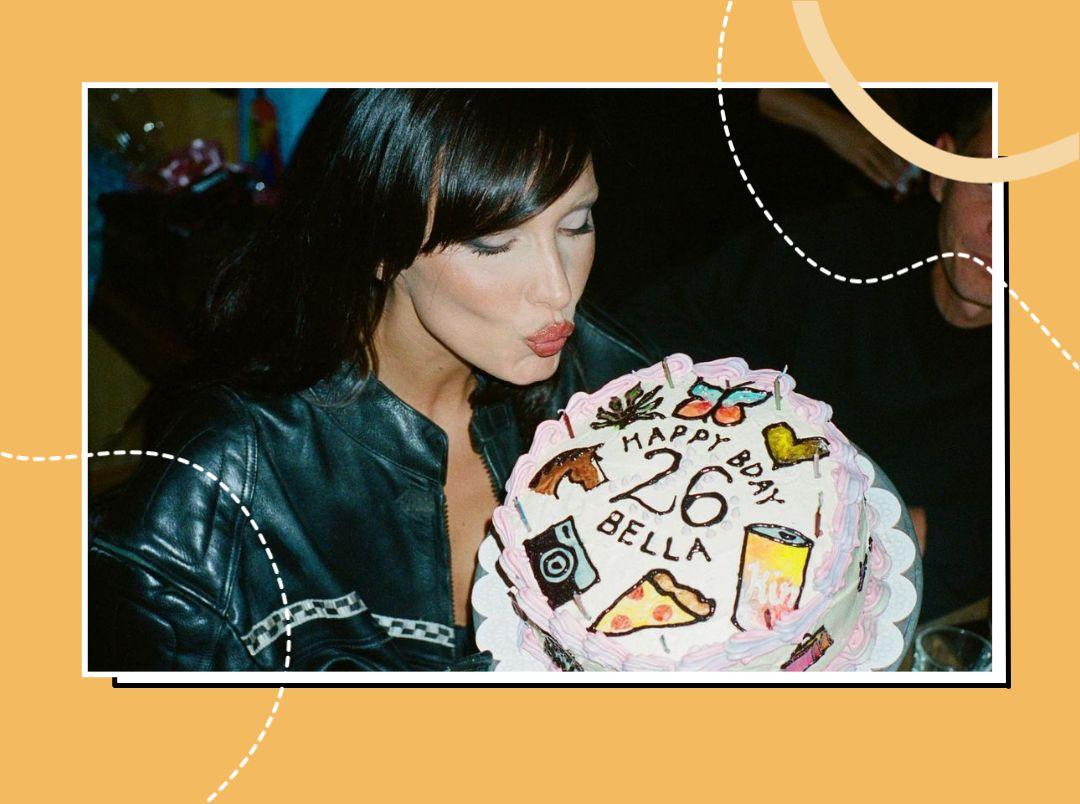 Bella Hadid Took The Grunge Makeup Route For Her Birthday Celebrations In NYC