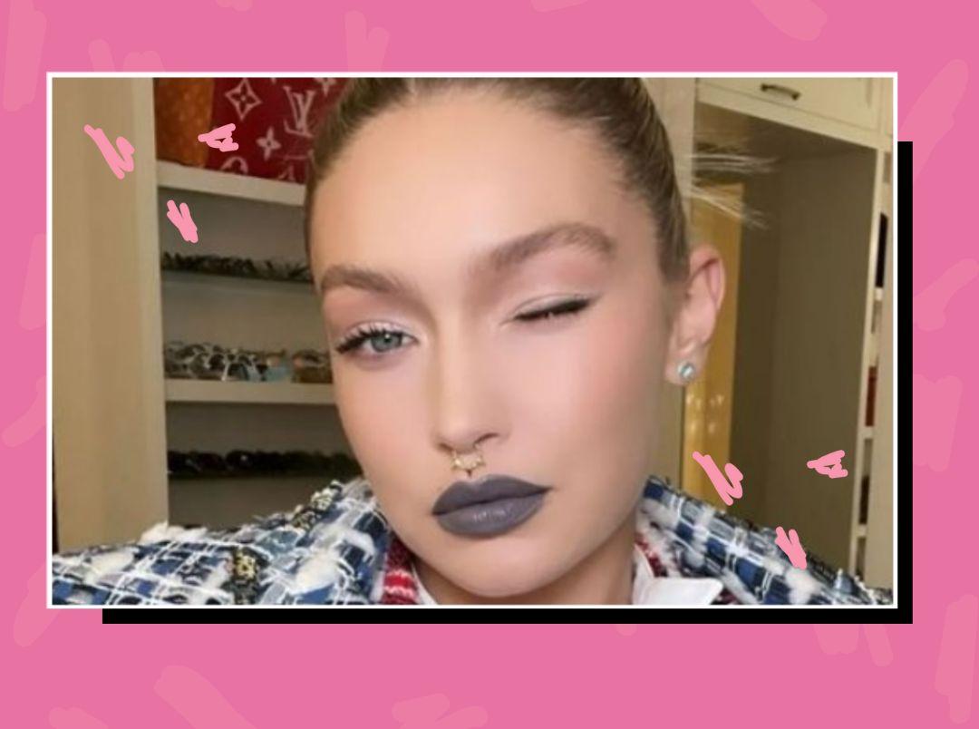 Gigi Hadid’s Grey Lip Makeup At The CFDAs Is One Of The Most Risqué Beauty Moves We’ve Seen In 2022