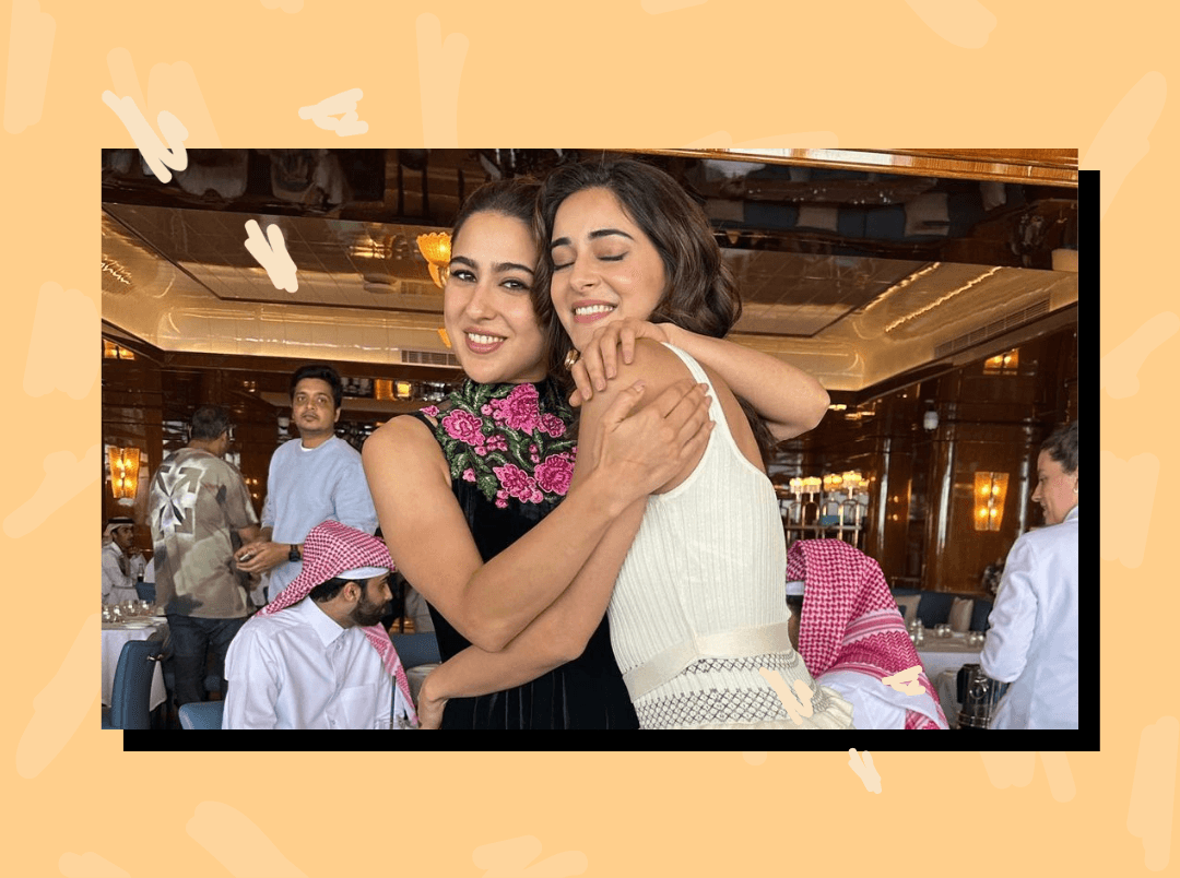 Ananya Panday &amp; Sara Ali Khan Are All About Beauty, Brains, &amp; Bestie Goals