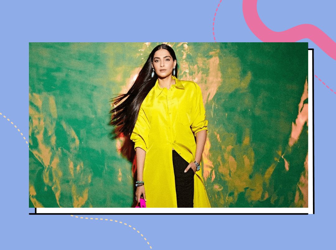 You Won&#8217;t Believe The Price Of Sonam Kapoor&#8217;s Basic Neon Shirt! 