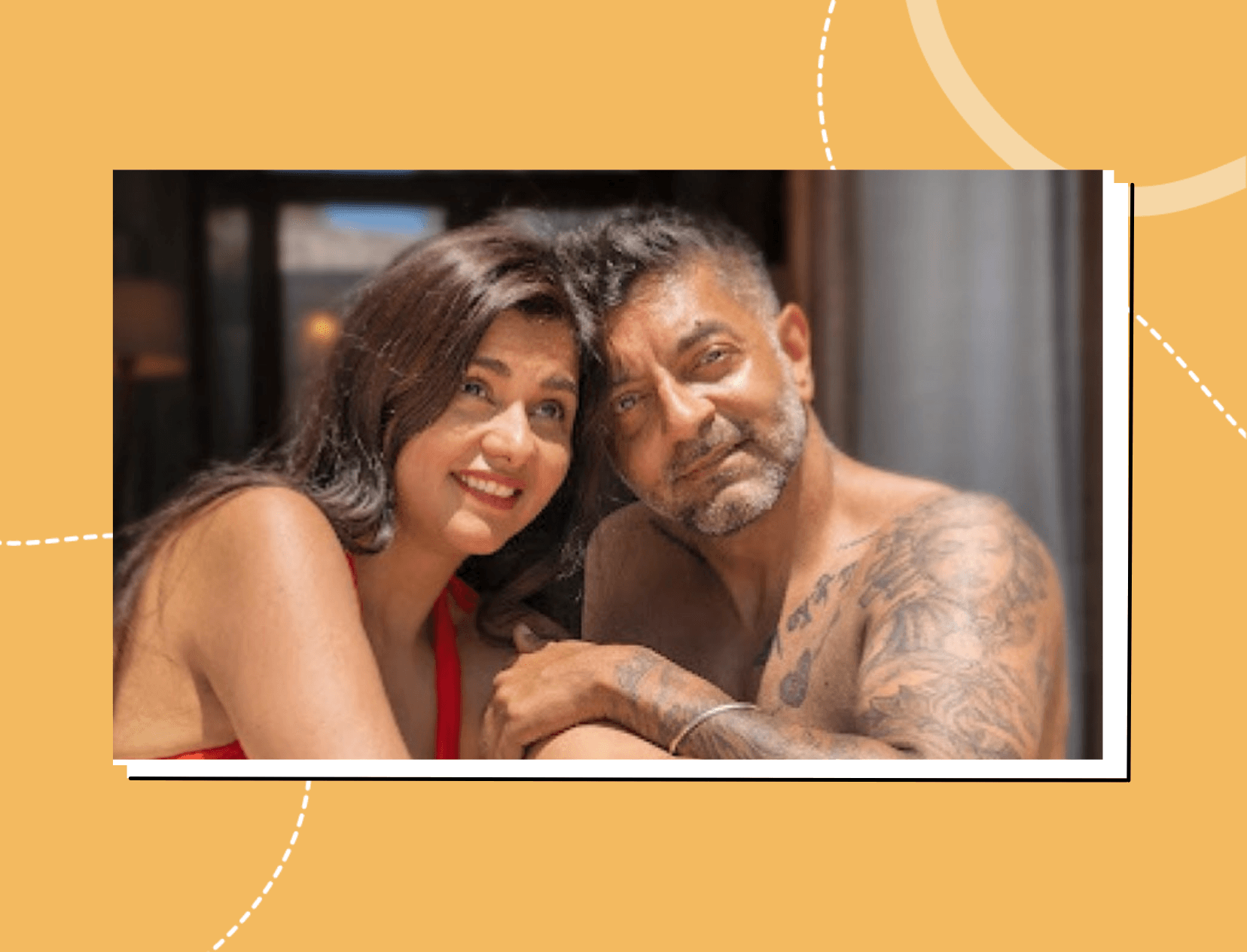Dalljiet Kaur &amp; Hubby Raise The Temperature In Hot New Pics!