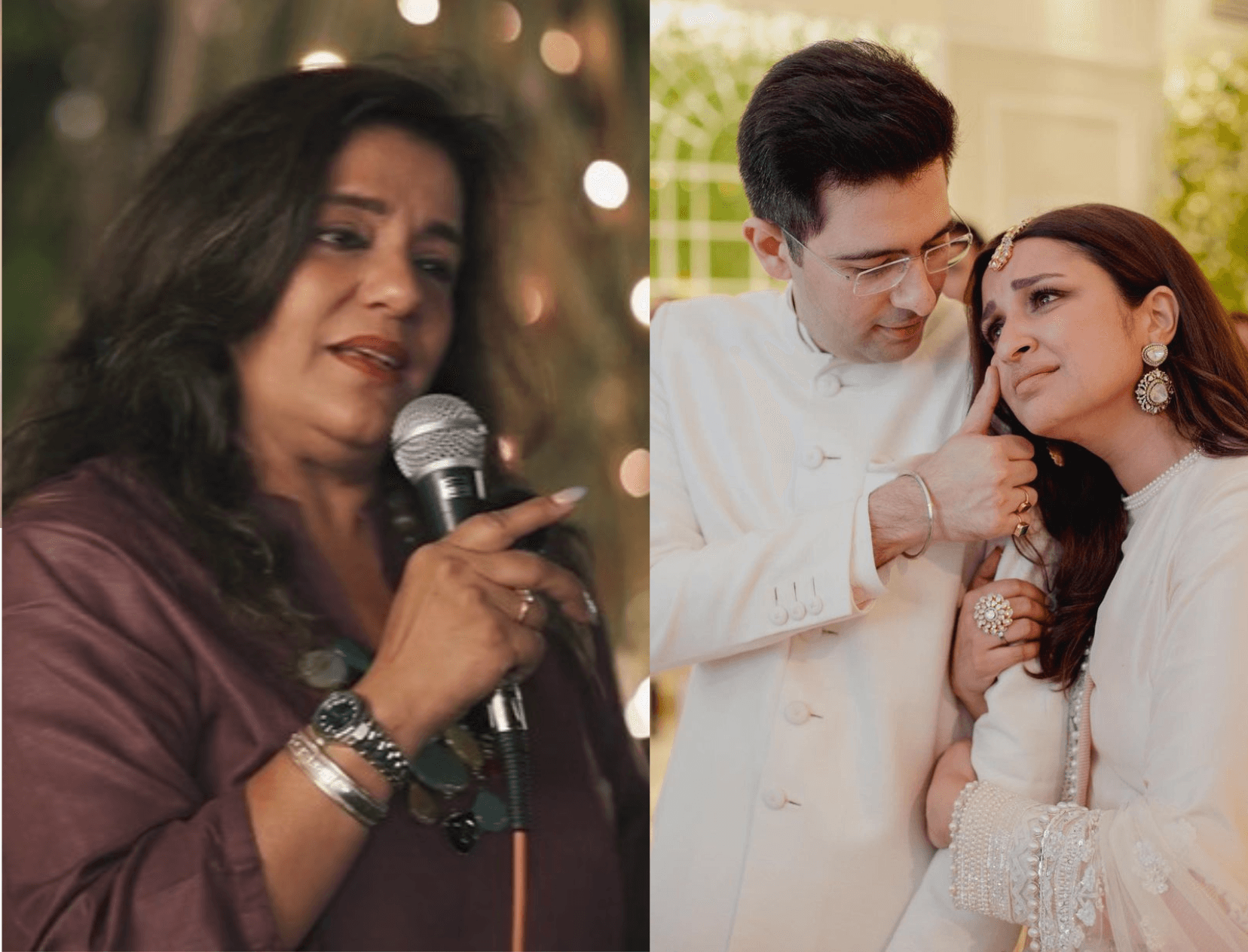 Parineeti Chopra&#8217;s Mom Gave An Emotional Speech At Her Engagement &amp; Made Her Cry
